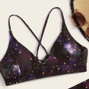 Constellation Bikini Top NWOT